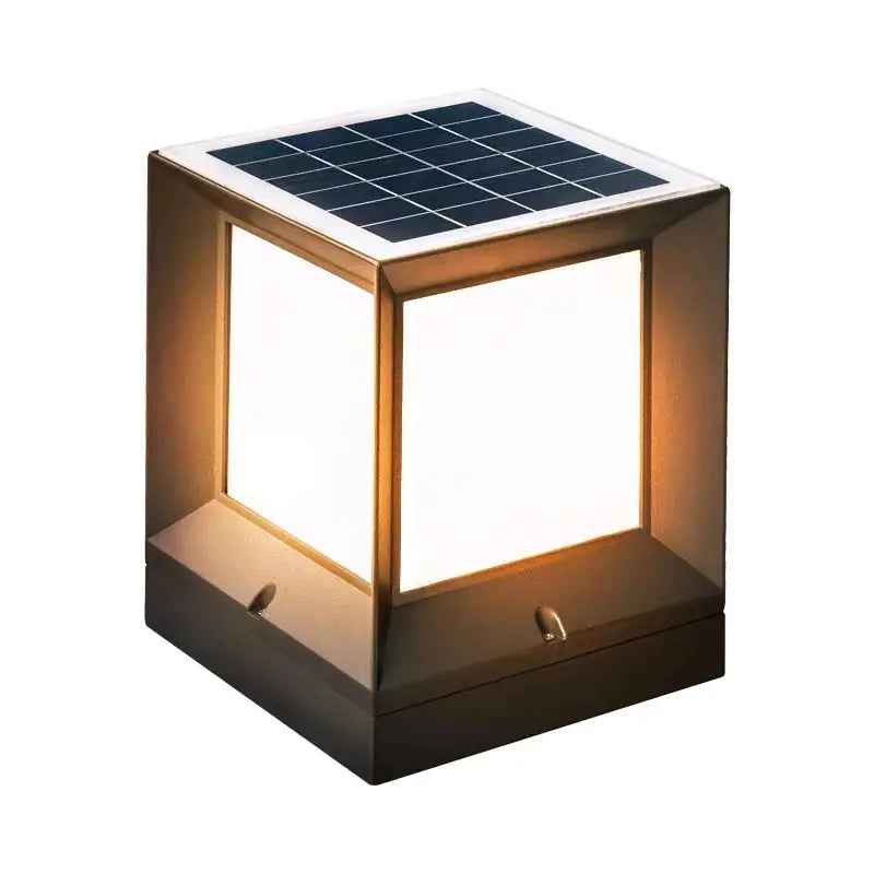 Solar Garden Pillar Light Feeling My Adventure