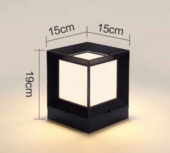 Solar Garden Pillar Light Feeling My Adventure