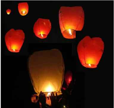 Dream Sky Lanterns - Colorful Kongming Wishes Feeling My Adventure