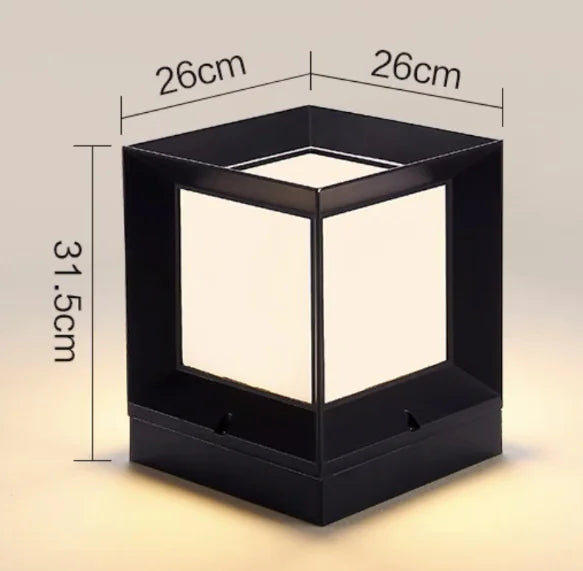 Solar Garden Pillar Light Feeling My Adventure