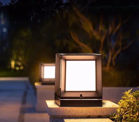 Solar Garden Pillar Light Feeling My Adventure