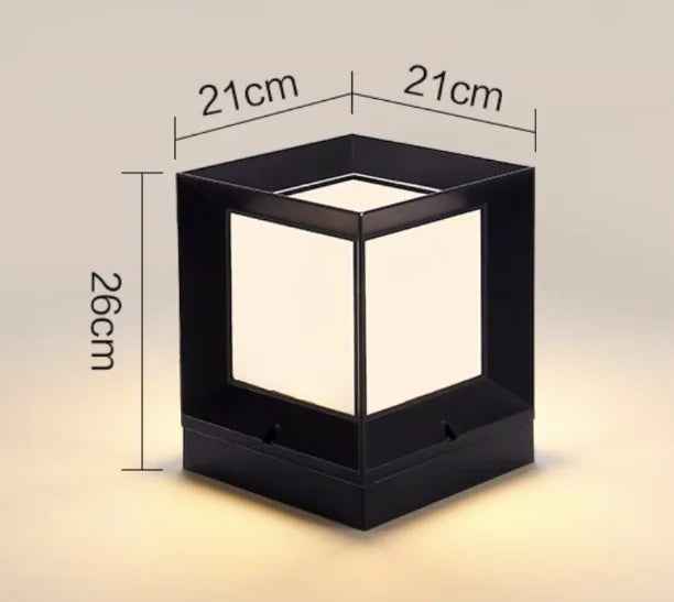 Solar Garden Pillar Light Feeling My Adventure