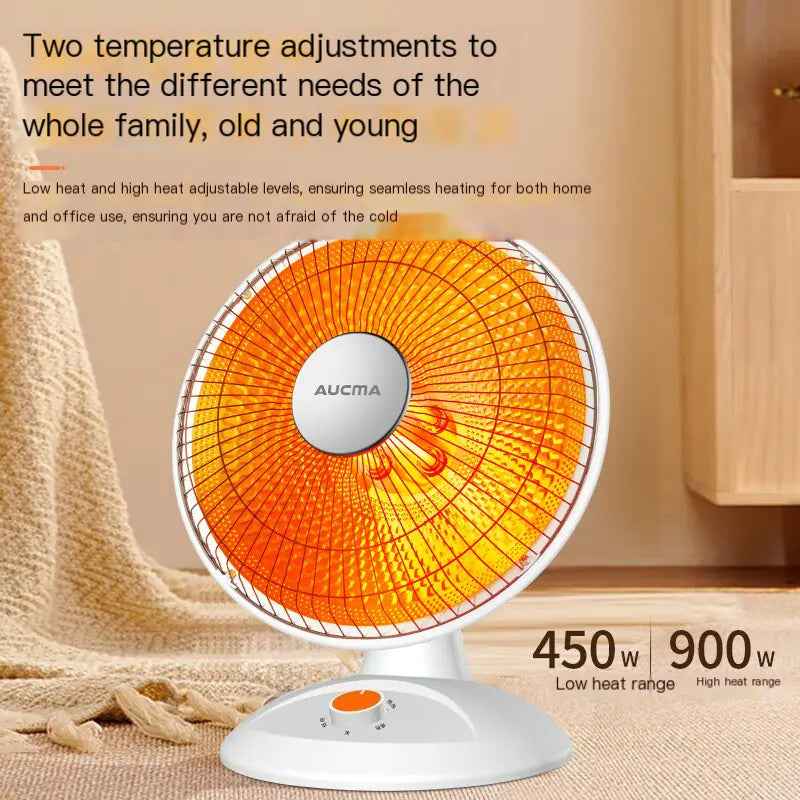 QuickHeat Electric Solar Fan Feeling My Adventure