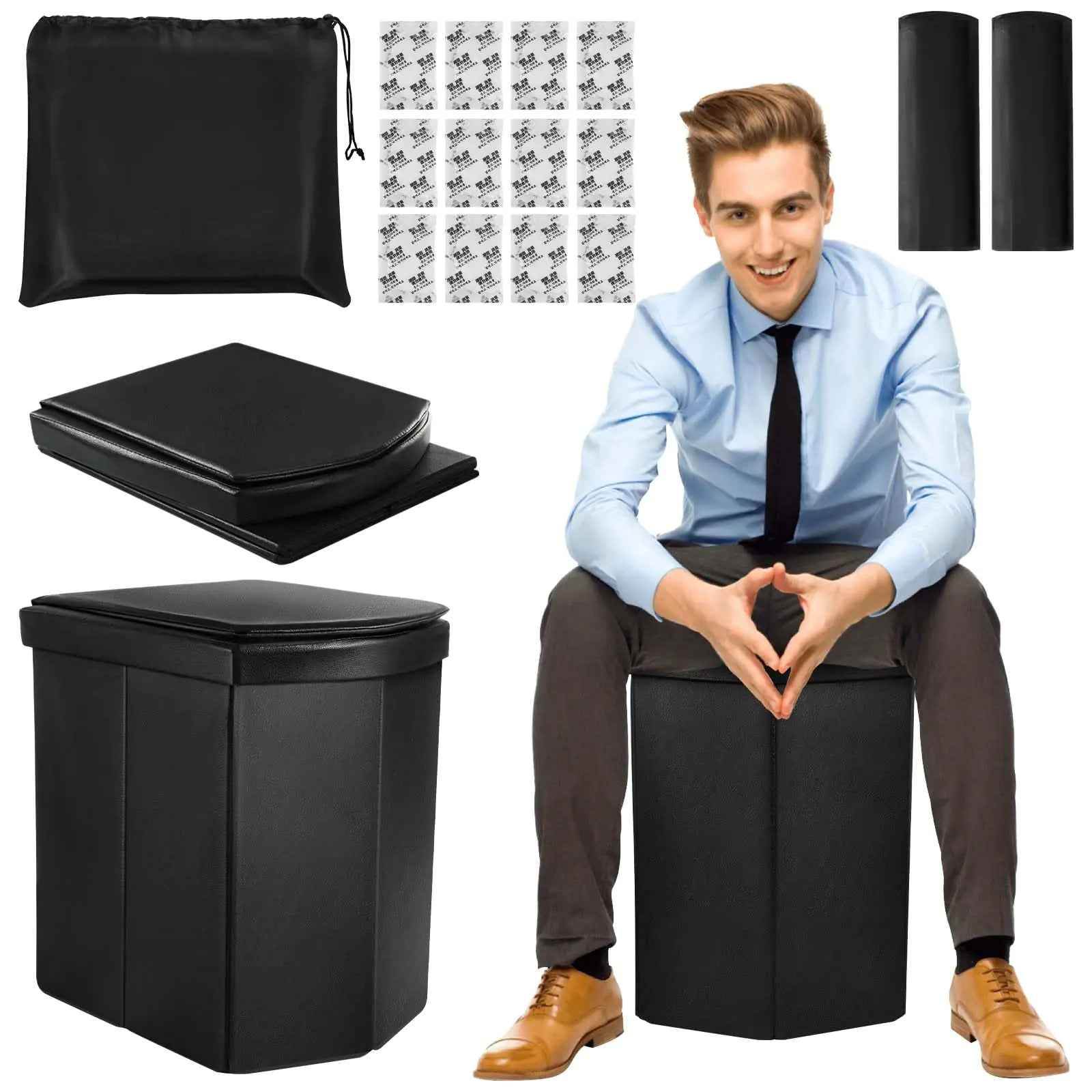 Alilmein Adventure Comfort Portable Potty – Outdoor Camping Toilet for Adults & Kids - Feeling My Adventure