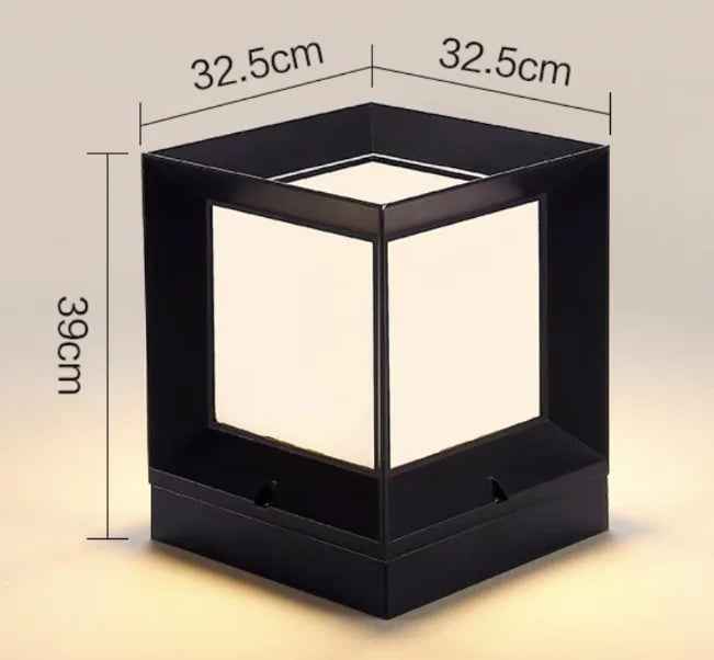 Solar Garden Pillar Light Feeling My Adventure