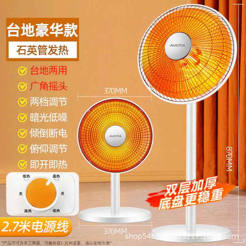 QuickHeat Electric Solar Fan Feeling My Adventure