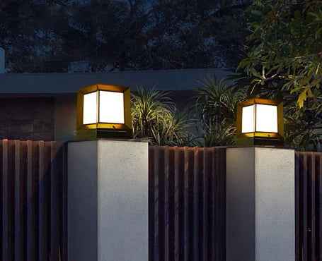 Solar Garden Pillar Light Feeling My Adventure