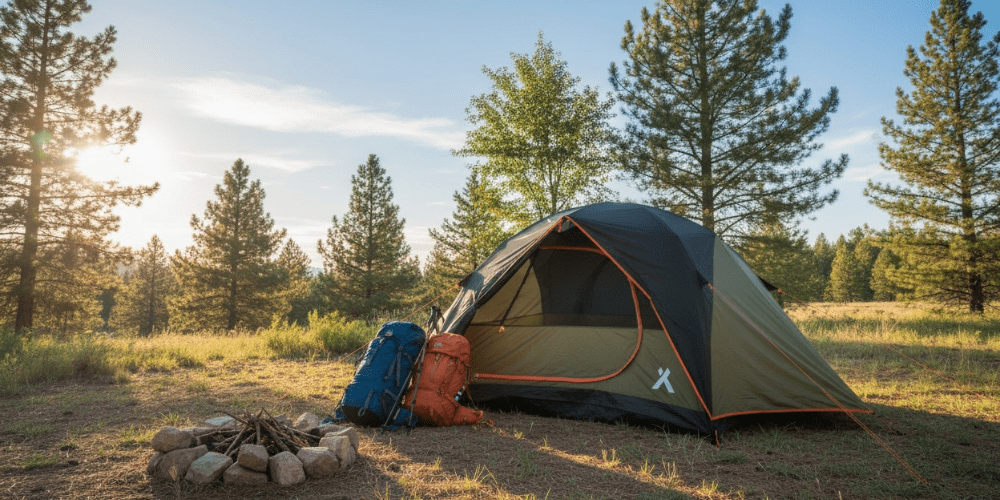 Blessed Morning Adventure: Setting Up the Bear Grylls 2-Person Quick Setup Camping Tent