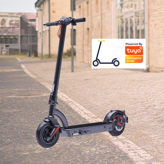 10inch Electric Scooter 36V 10H 350W Adult Foldable Commuting Escooter, Max Speed 12.5mph & Range 25 Miles, 220Lbs Max Load