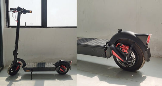 10inch Electric Scooter 36V 10H 350W Adult Foldable Commuting Escooter, Max Speed 12.5mph & Range 25 Miles, 220Lbs Max Load