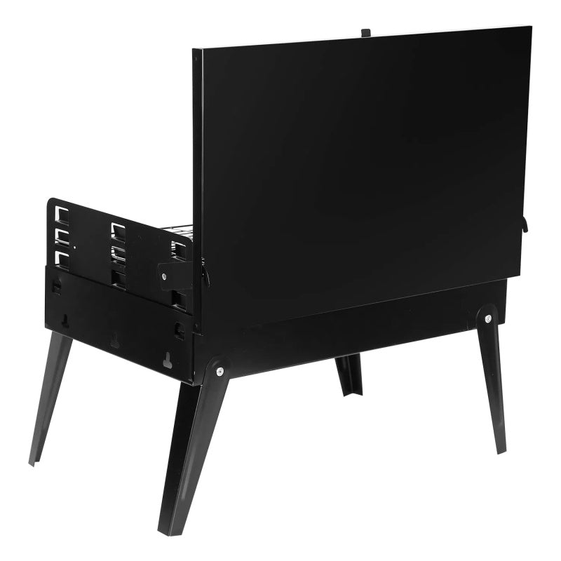 Portable Foldable Charcoal BBQ Grill for Outdoor Camping & Picnics - Feeling My Adventure