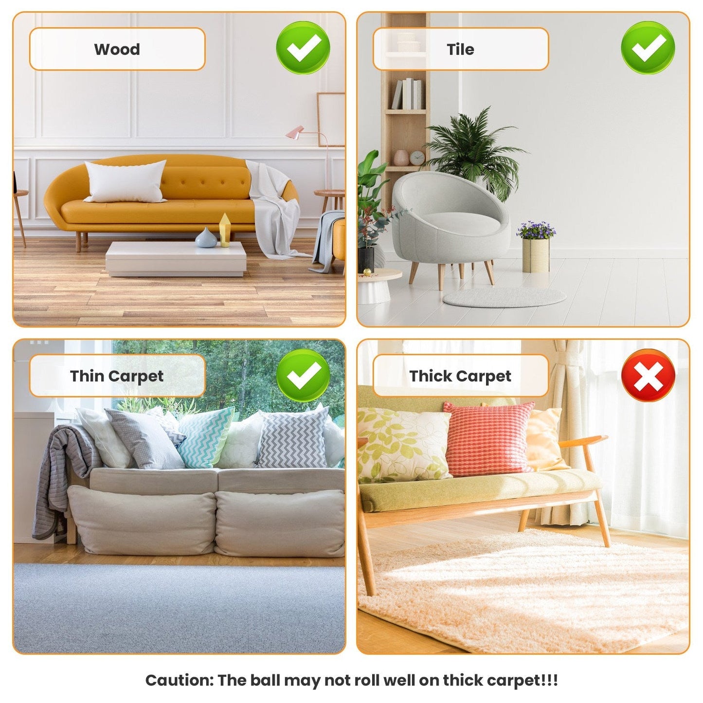 Rechargeable Interactive Cat Toy - Rolling Ball in Pouch - Feeling My Adventure