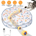 Rechargeable Interactive Cat Toy - Rolling Ball in Pouch