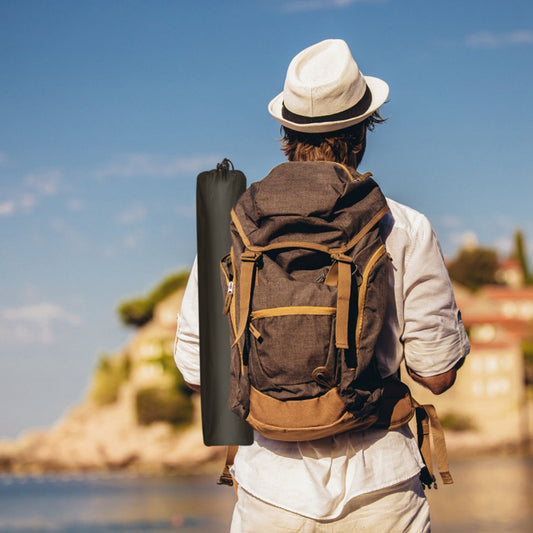 1Pc Foldable Camping Table Portable Picnic Table Lightweight Travel Desk With Cup Holder Carrying Bag - Feeling My Adventure