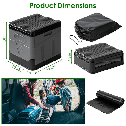 Portable Foldable Travel Toilet with Carry Bag for Outdoor Adventures - Feeling My Adventure