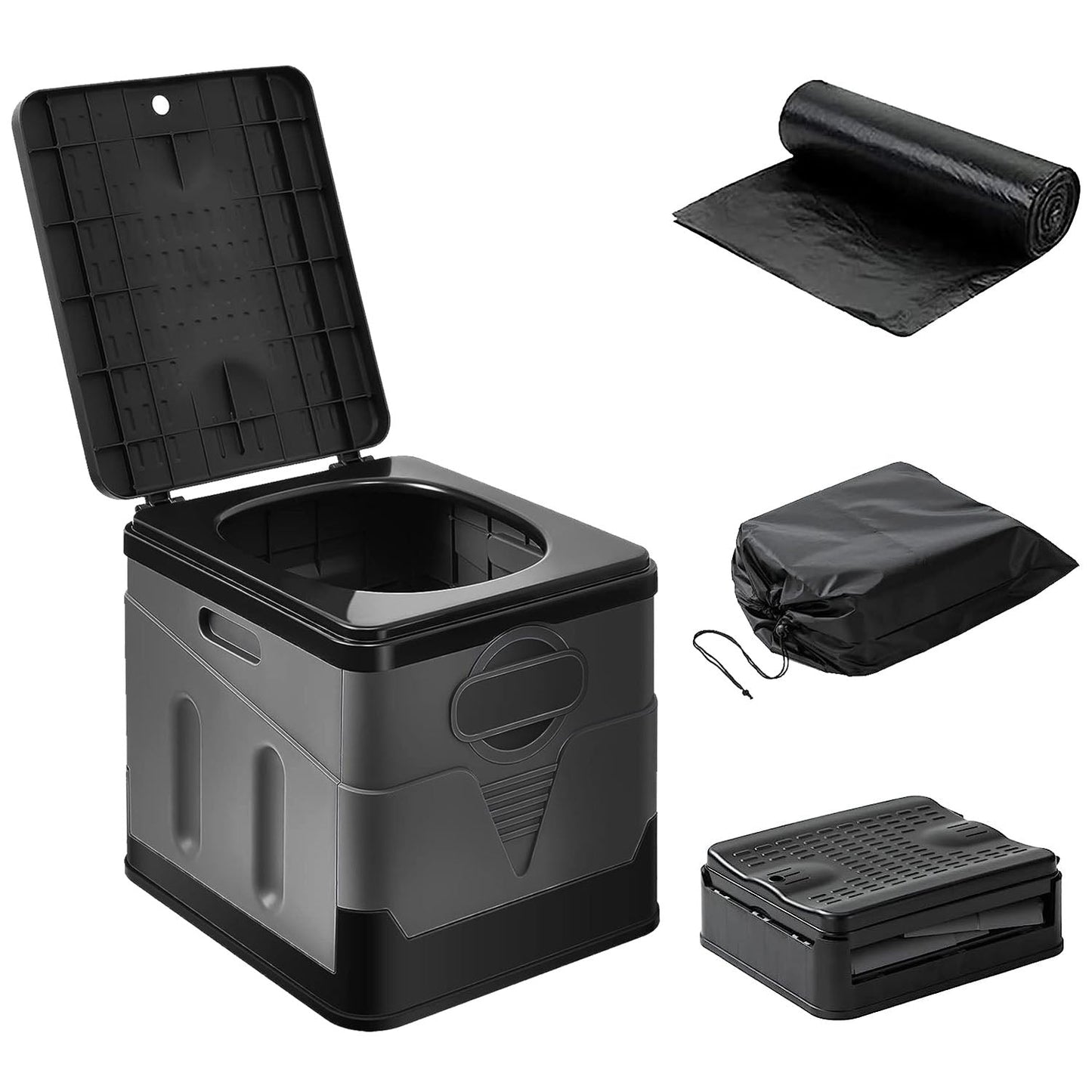 Portable Foldable Travel Toilet with Carry Bag for Outdoor Adventures - Feeling My Adventure