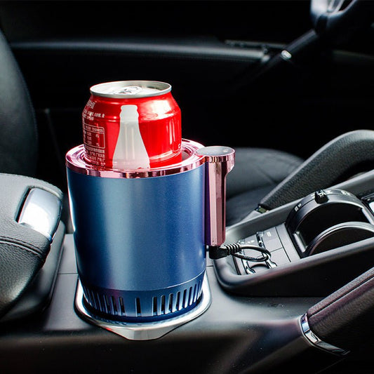 2-in-1 12V Smart Car Cup Holder with Temperature Display - Feeling My Adventure