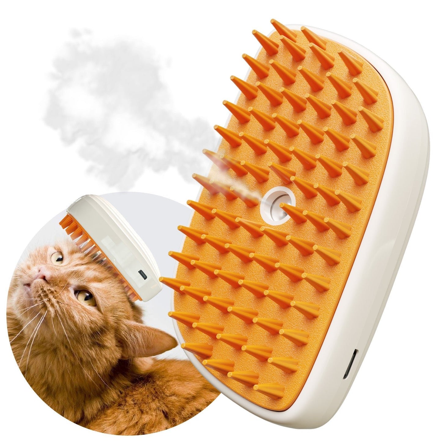 Cat Grooming Set: Steam Brush, Shedding Spray Comb, Hair Removal, Water Spritz Cepillo - Feeling My Adventure