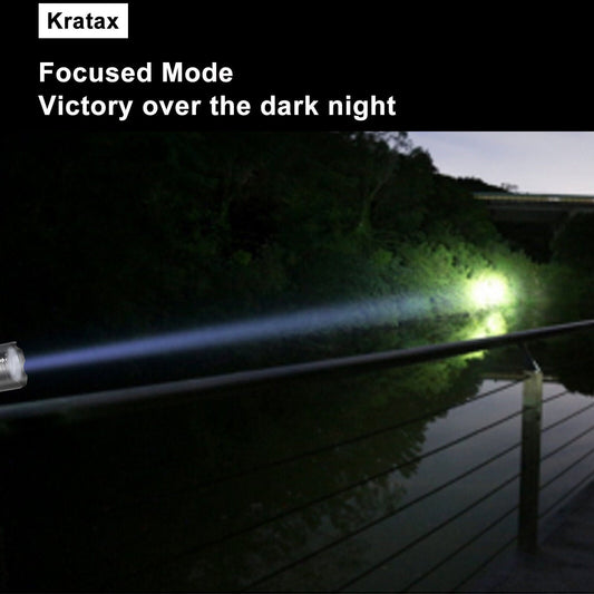 5.3oz Small & Extremely Zoomable LED Tactical Handheld Flashlight With Knife - Feeling My Adventure