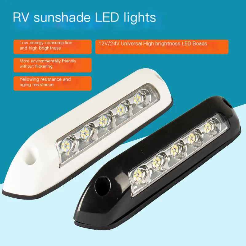 Outdoor LED Porch Light for RV Conversion 12V/24V Feeling My Adventure
