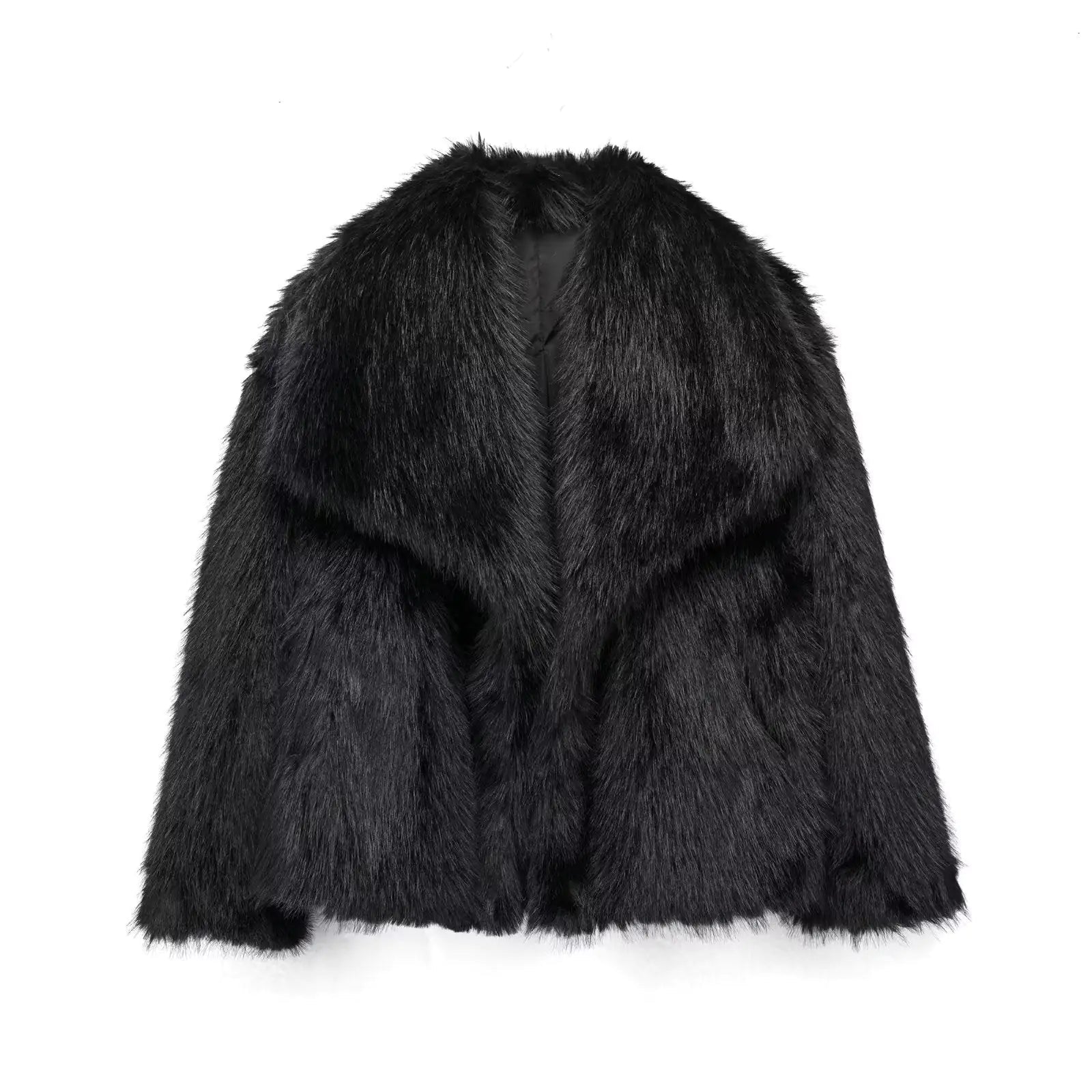 Chic Winter Plush Coat Feeling My Adventure