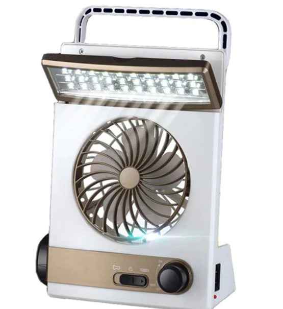 Solar Camping Light with Mini Fan and Multi-Function Feeling My Adventure