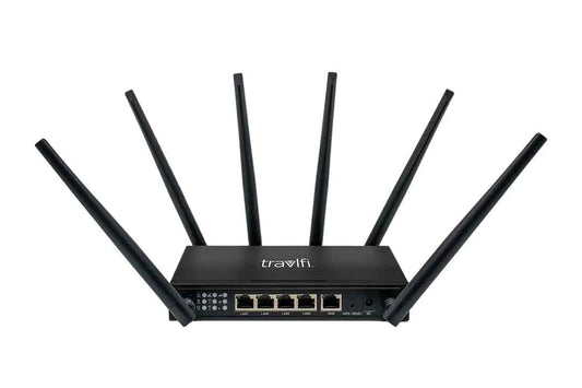 TravlFi JourneyXTR LTE RV WiFi Router | RV Internet with Multiple Networks Pay As You Go and No Contracts | Internet for Motorhomes and Camper Trailers Feeling My Adventure