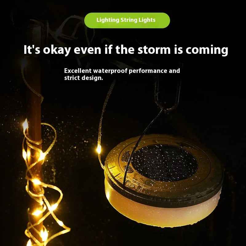 Outdoor Solar Camping Tent Light Feeling My Adventure