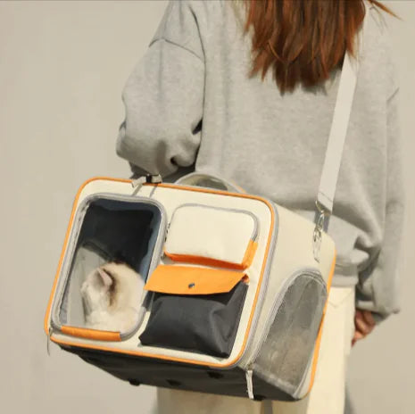 Pet Travel Backpack Feeling My Adventure