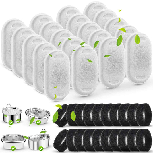 PureFlow 20-Pack Cat Water Fountain Filters Feeling My Adventure