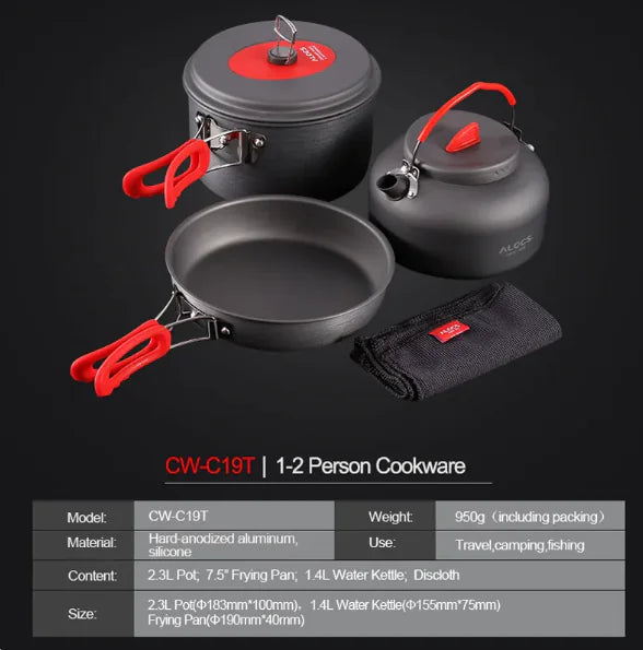 Portable Outdoor Cookware Set Feeling My Adventure