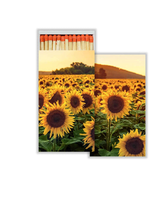 Sunflower Field Deluxe Match Set of 6 Feeling My Adventure