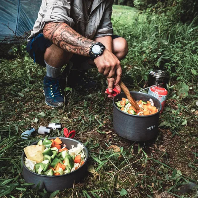 Portable Outdoor Cookware Set Feeling My Adventure