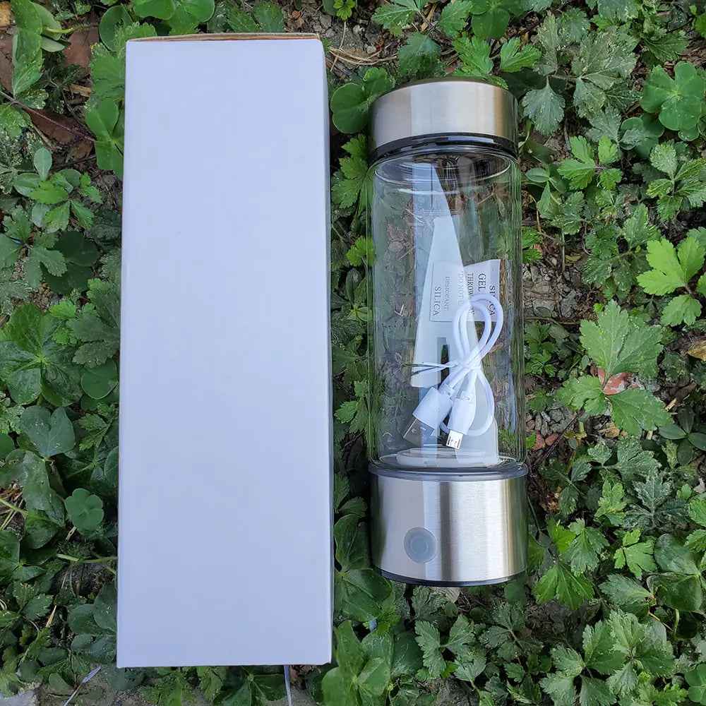 Portable Hydrogen Water Generator: Rechargeable Alkaline Water Ionizer Bottle Feeling My Adventure