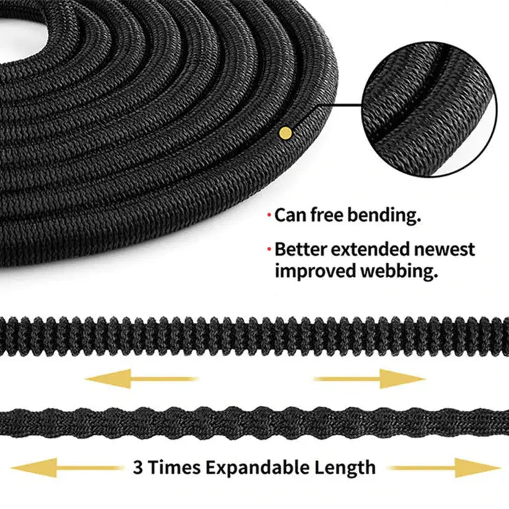 4X Stronger Deluxe Expandable Flexible Garden Hose Water Hose 25, 50, 75, 100FT Feeling My Adventure