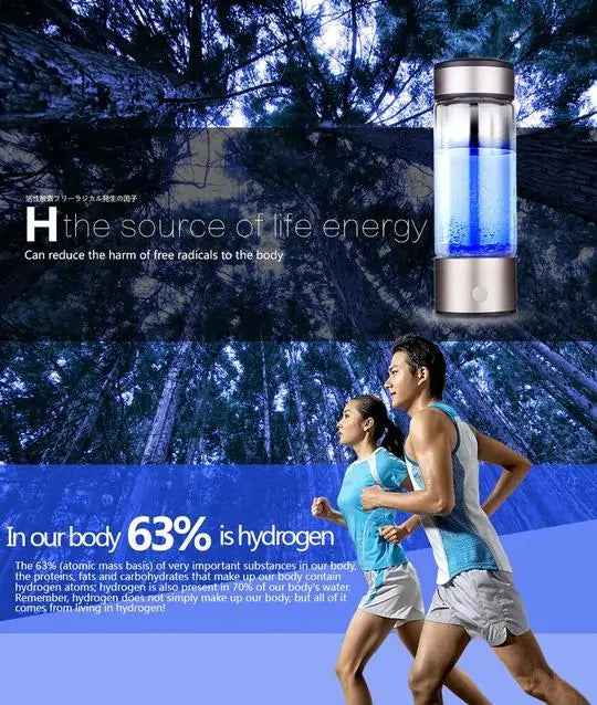 Hydrogen Water Bottle Feeling My Adventure
