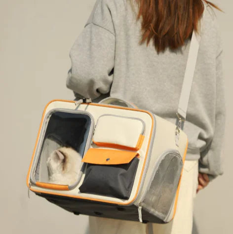 Pet Travel Backpack Feeling My Adventure