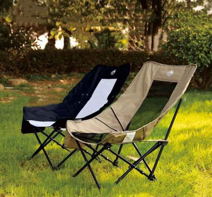 Adjustable Folding Moon Chair – Portable Oversized Saucer Chair for Camping, Outdoor, Home & Dorm – Soft Padded Round Chair with Carry Bag - Feeling My Adventure