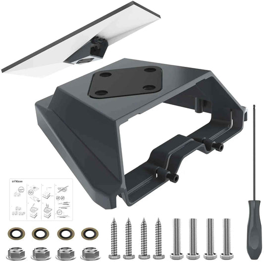 for Starlink Gen 3 Mount Anti-Theft & Aluminum Alloy Mounting Kit for Starlink V3 Mount Starlink Roof RV Flat Mount Feeling My Adventure