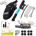 16-in-1 Bike Repair Kit with Portable Bag & Mini Pump