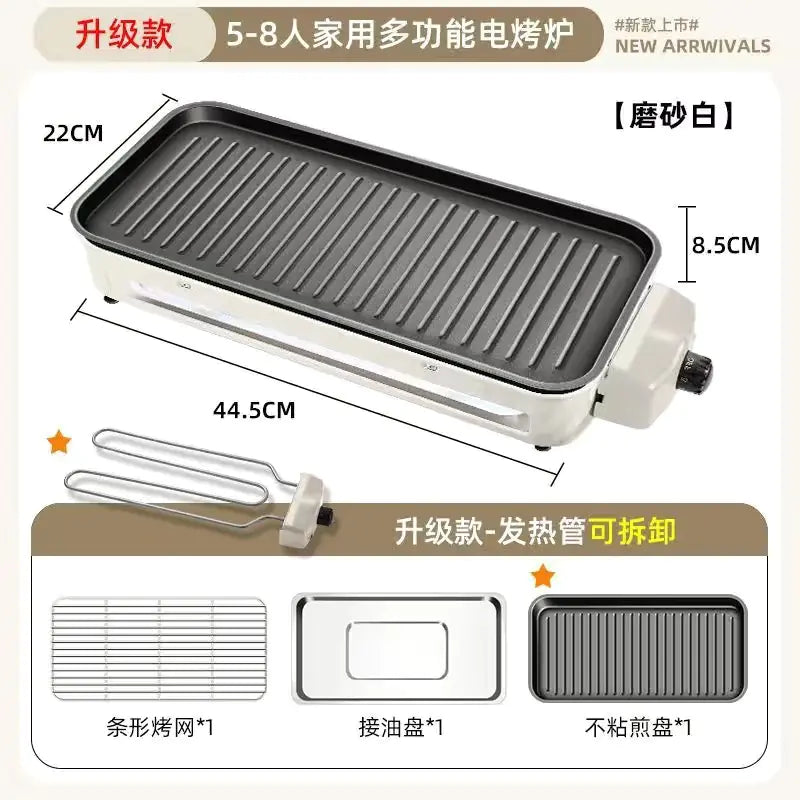 Indoor Electric Grill for Smokeless BBQ and Cooking Feeling My Adventure