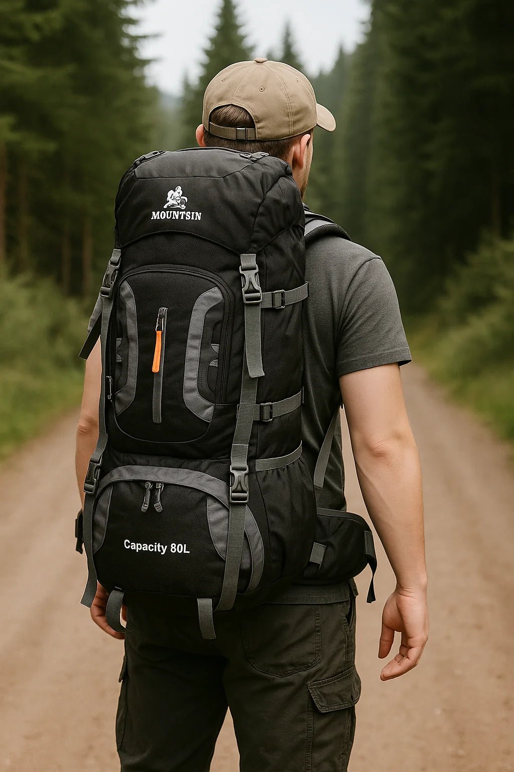 Camping and Hiking Backpack - Feeling My Adventure