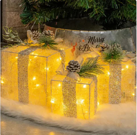 Christmas Gift Box Three-piece Set Feeling My Adventure