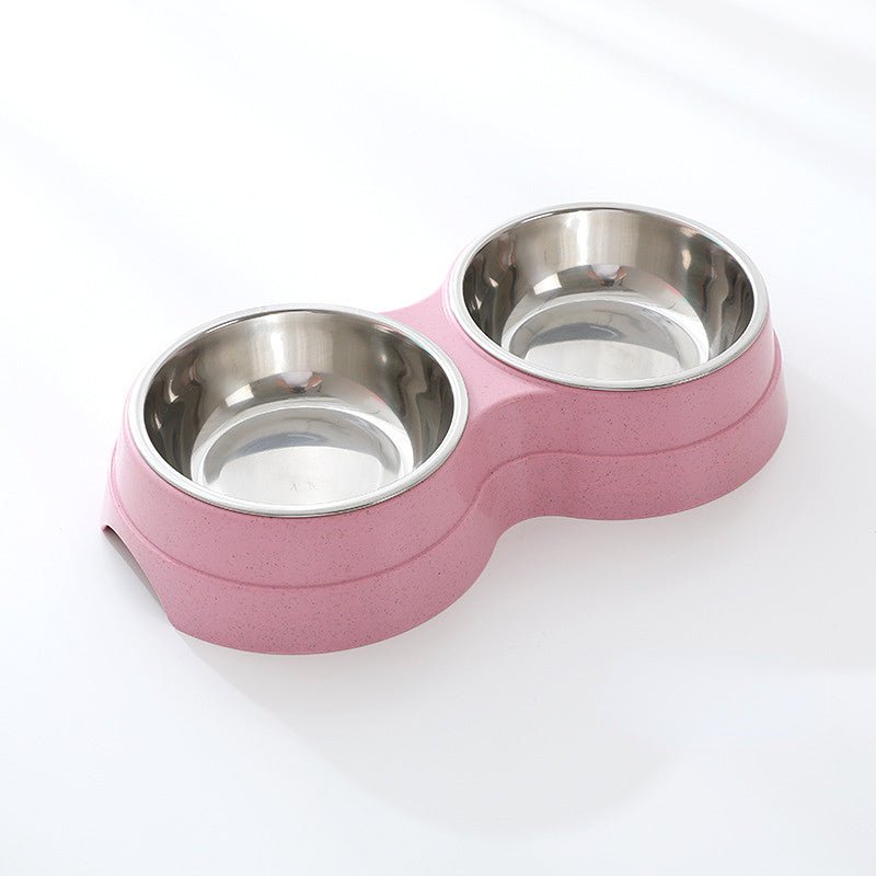 Stainless Steel Double Pet Feeder - Small Dog Accessories - Feeling My Adventure
