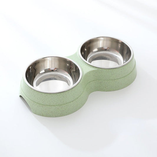 Stainless Steel Double Pet Feeder - Small Dog Accessories - Feeling My Adventure