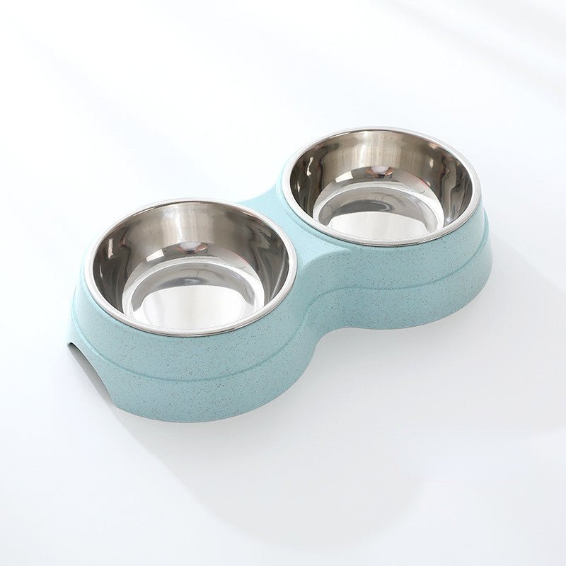 Stainless Steel Double Pet Feeder - Small Dog Accessories - Feeling My Adventure