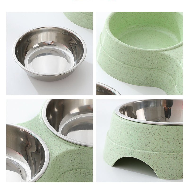 Stainless Steel Double Pet Feeder - Small Dog Accessories - Feeling My Adventure