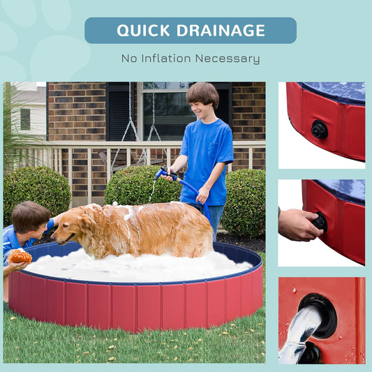 Foldable Pet Pool: Splash and Play Anywhere! - Feeling My Adventure