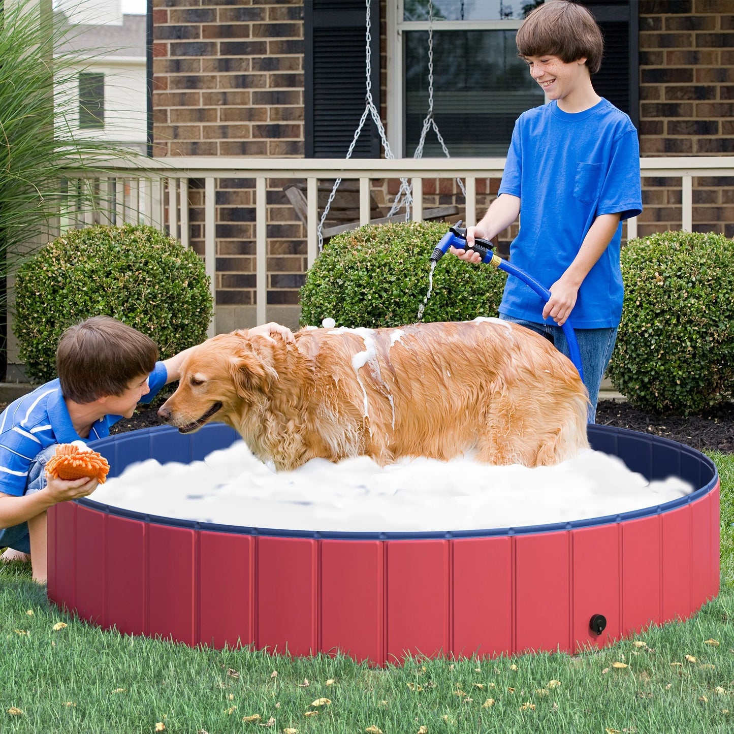 Foldable Pet Pool: Splash and Play Anywhere! - Feeling My Adventure