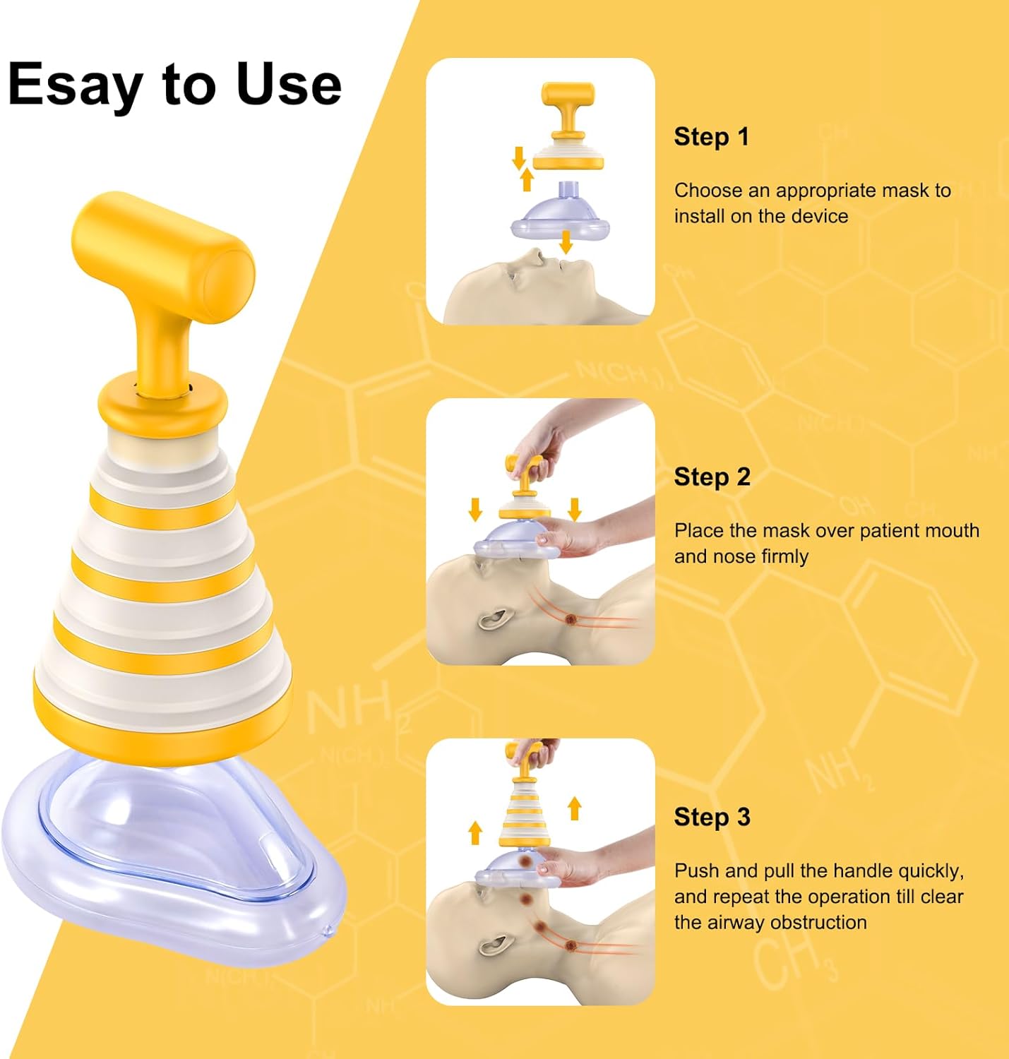 Folding First Aid Kit With 3 Sizes Of Masks, Suitable For All Ages Portable - Feeling My Adventure